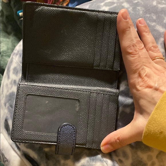 Coach Black Leather Wallet - Picture 4 of 5